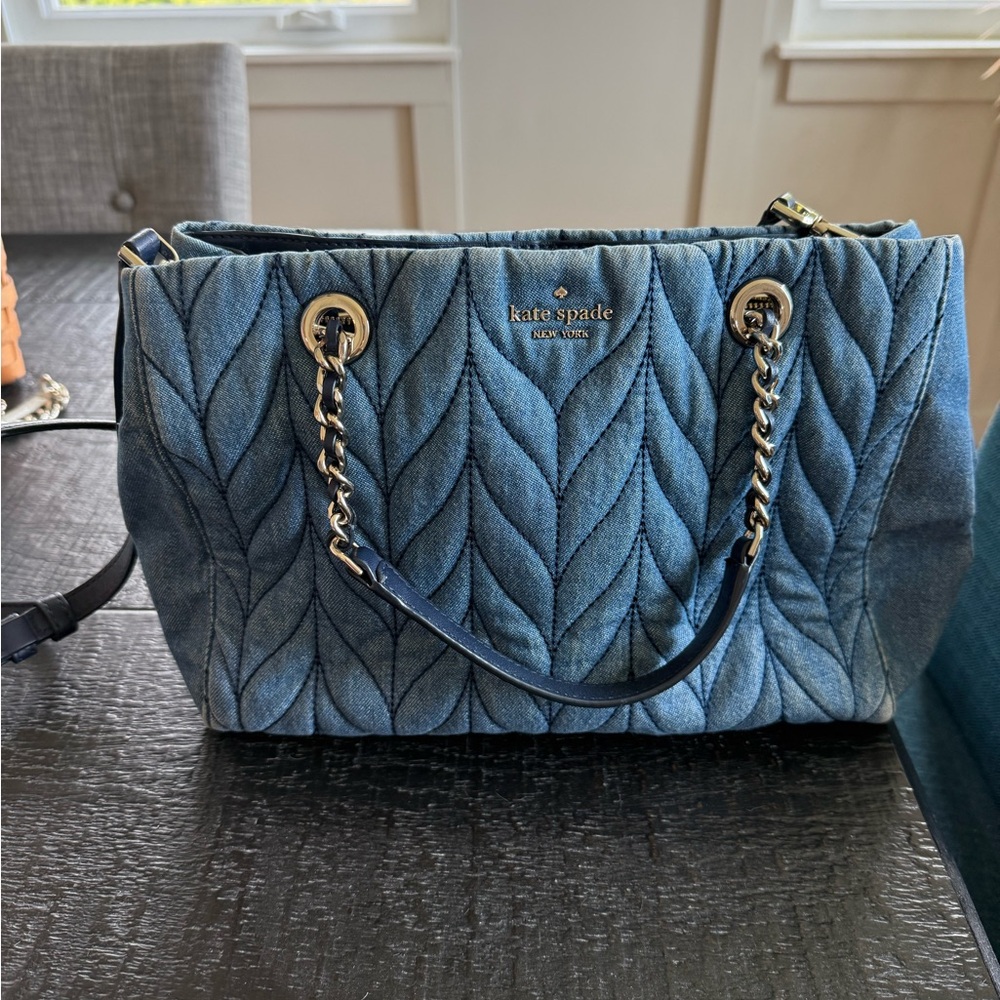 Kate Spade Blue Quilted Women's Bag